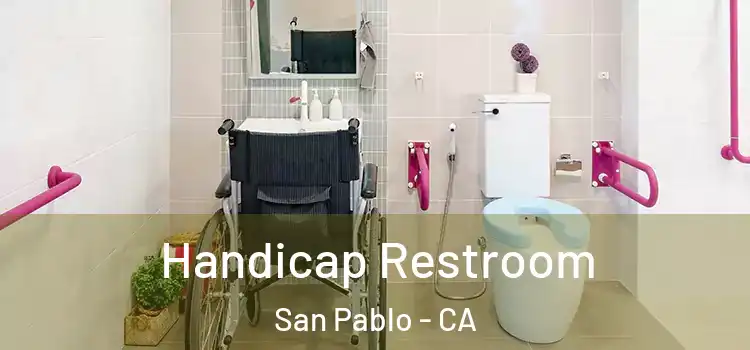 Handicap Restroom San Pablo - CA