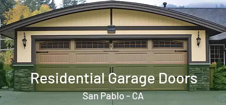  Residential Garage Doors San Pablo - CA